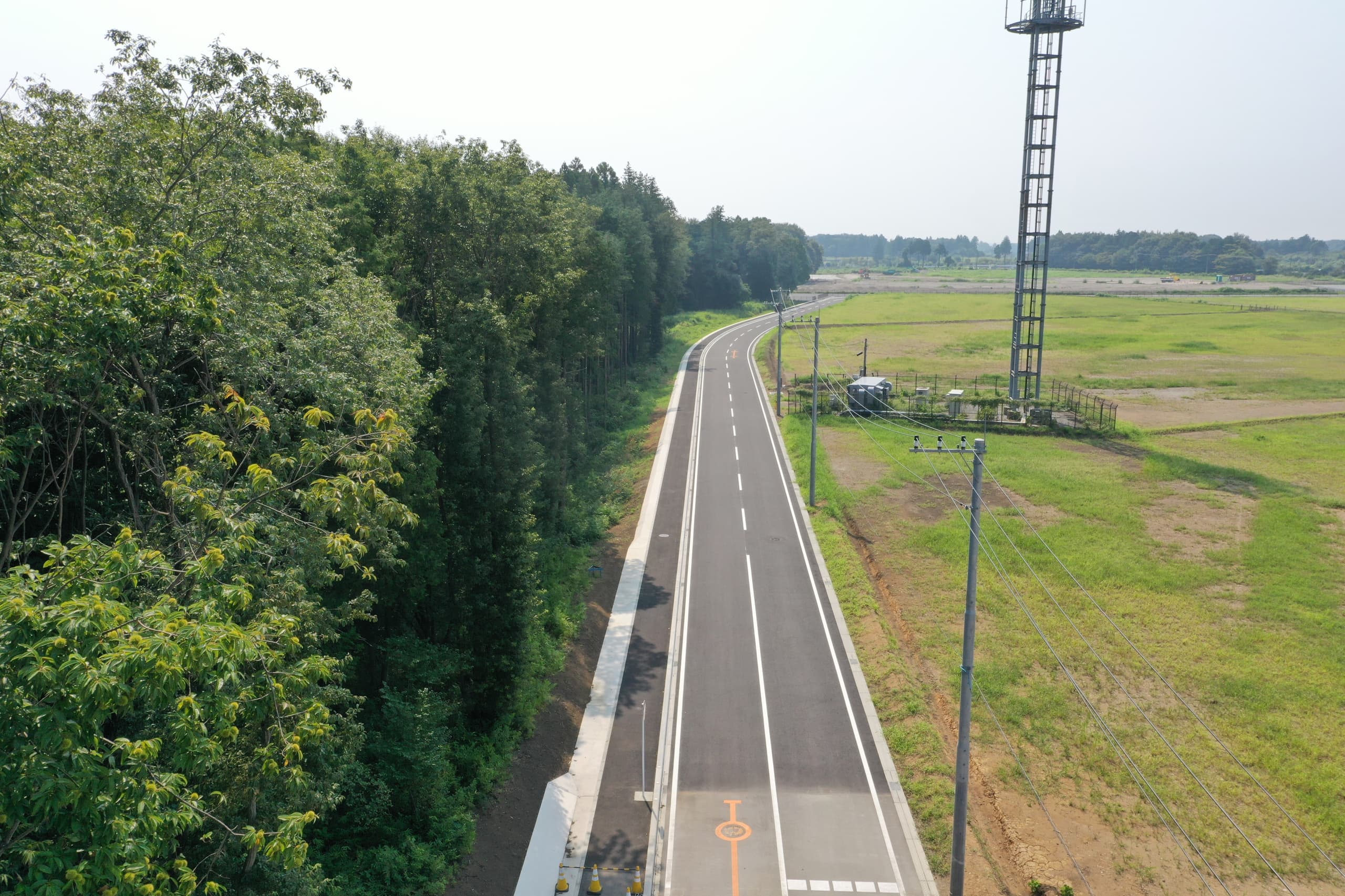 鹿沼市鹿沼インター地区用地造成事業区画道路舗装工事その5の写真